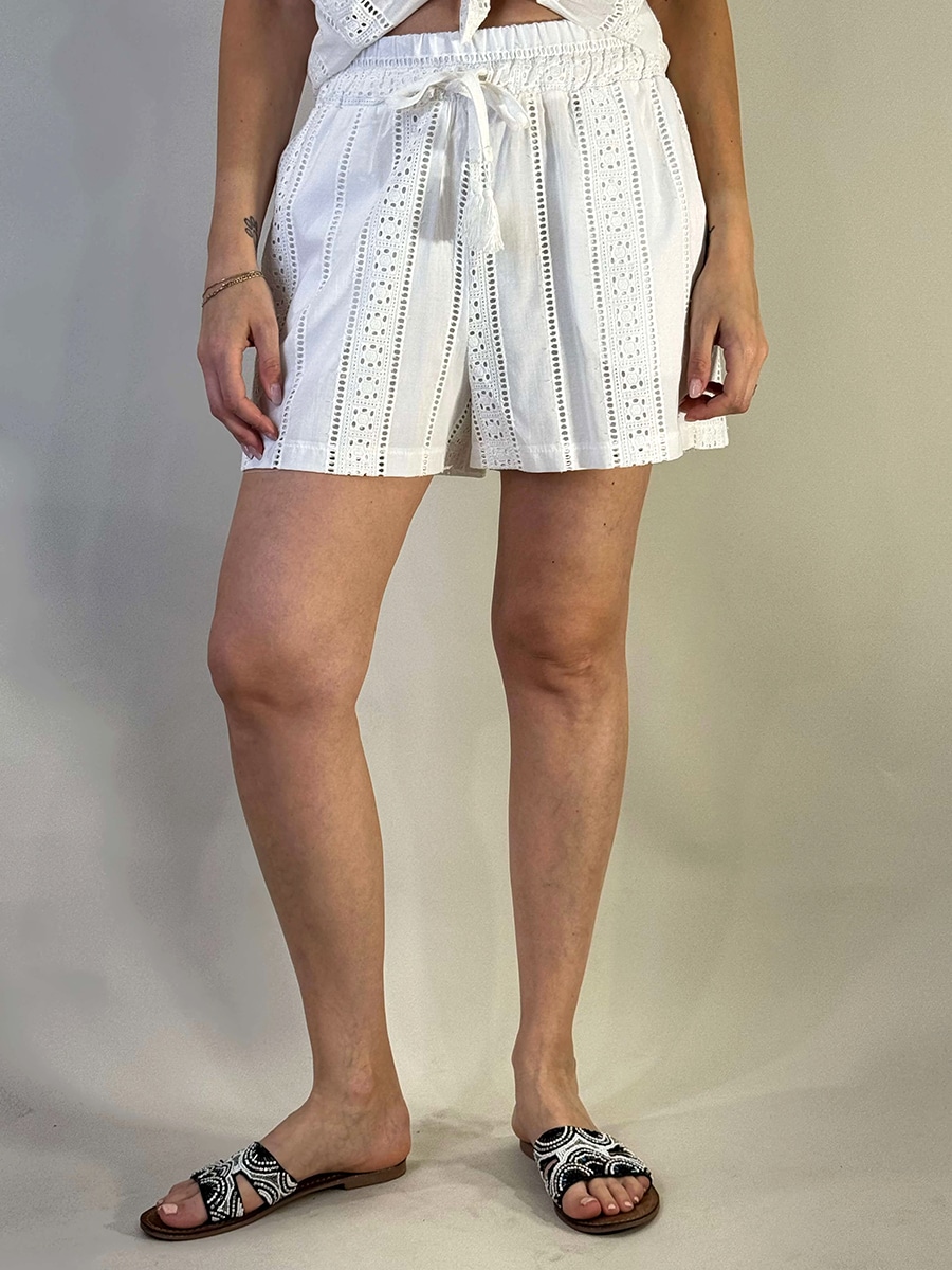 SHORT IN SANGALLO ART. S25PE94