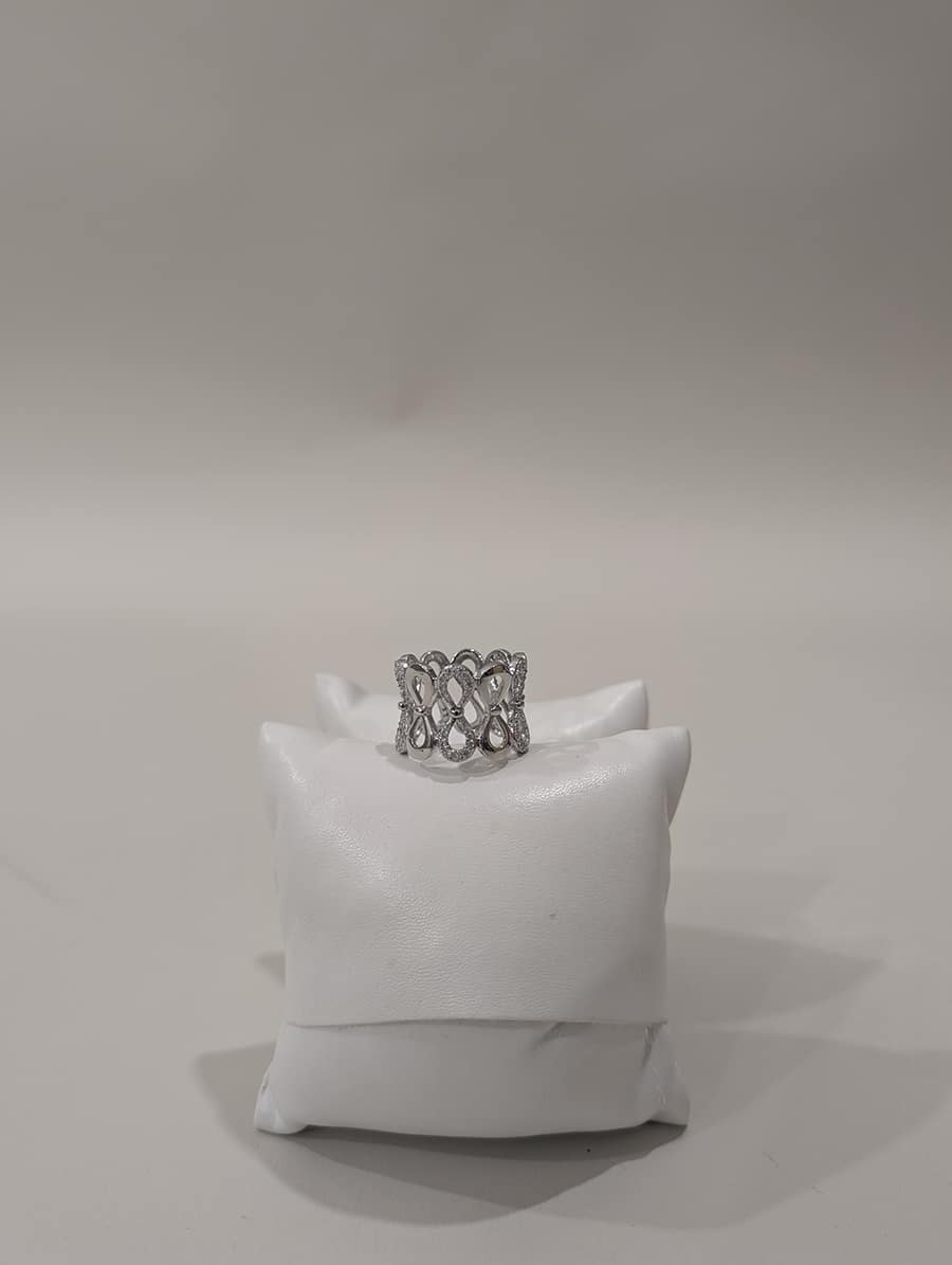 FERMA FOULARD ART. 4650 - ARGENTO