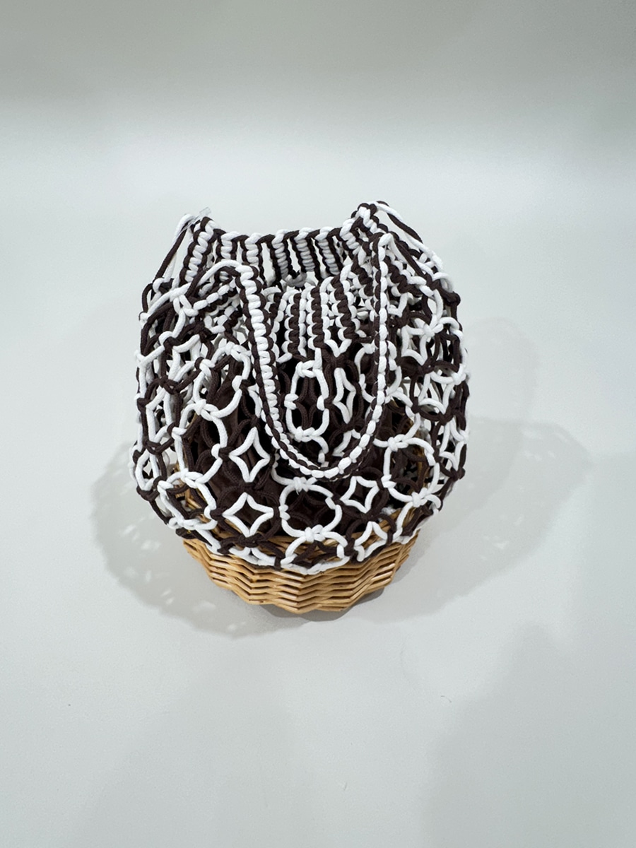 BORSA CESTINO ART. 4609 - CACAO