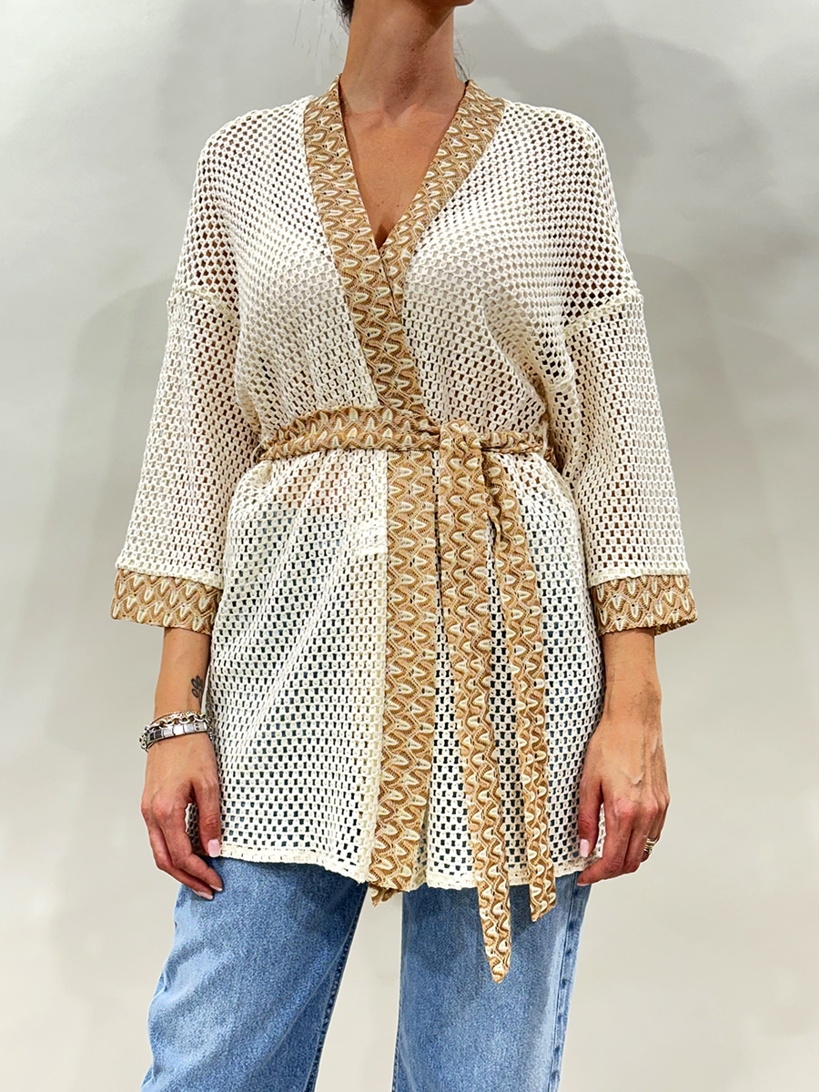 KIMONO TRAFORATO ART. S25M998