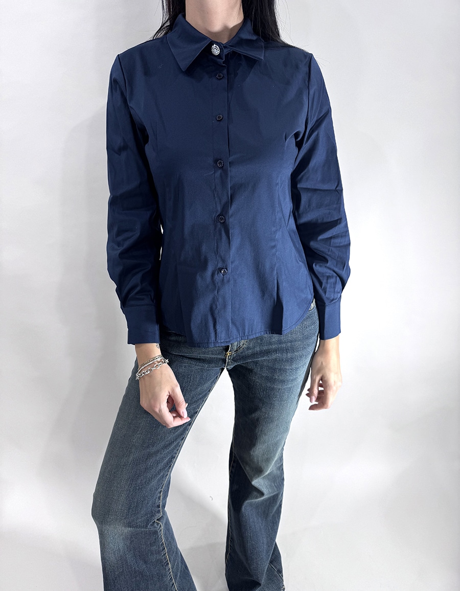 CAMICIA ART. 748V25 - SUSY MIX - S, Blu