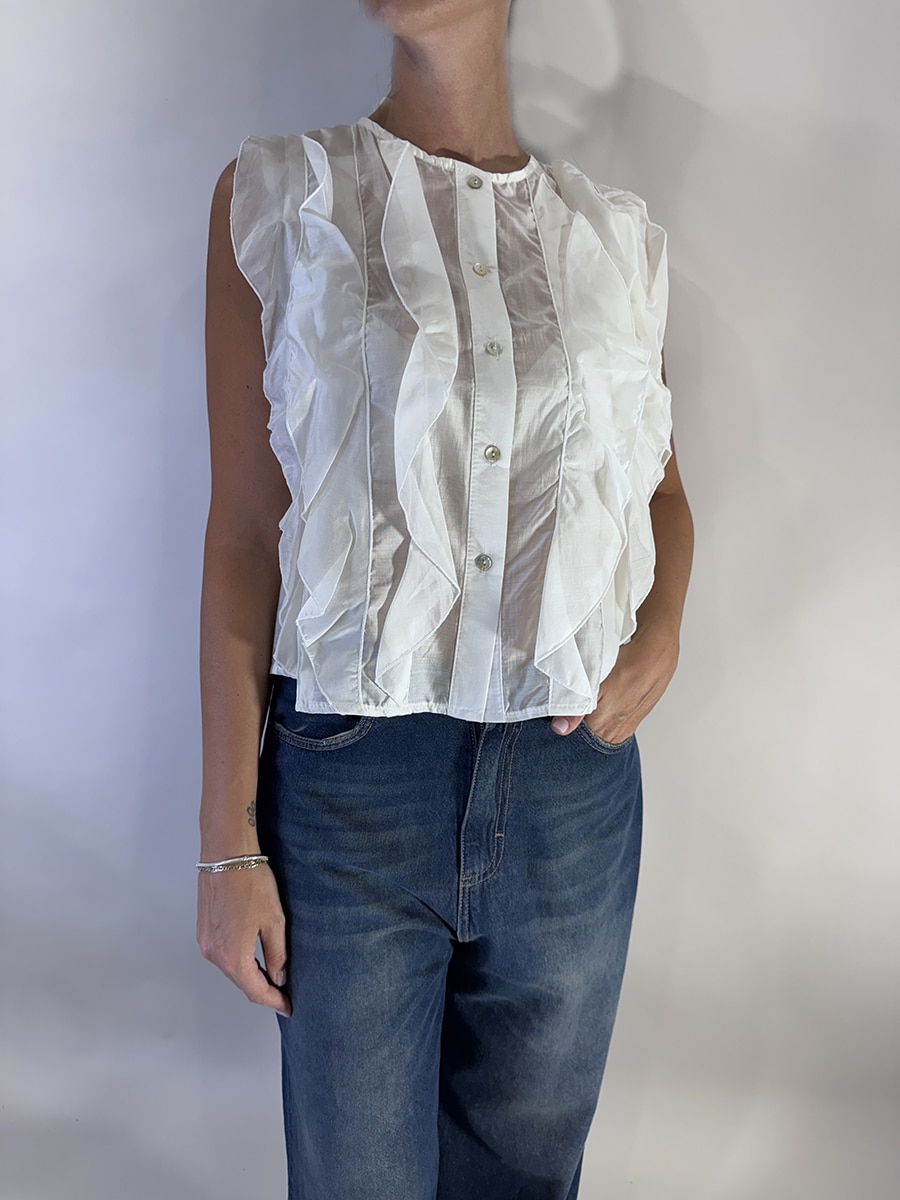 CAMICIA ART. 25514 - CREMA, M