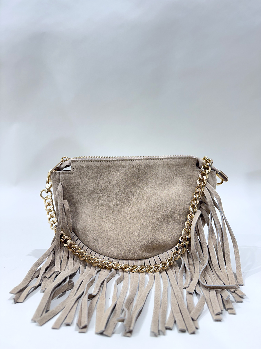 BORSA FRANGE ART. FURESU - BEIGE