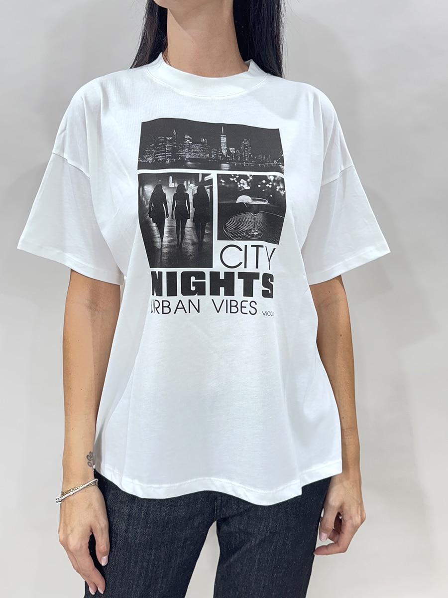T-SHIRT MODELLO OVER ART. RF0373-VICOLO