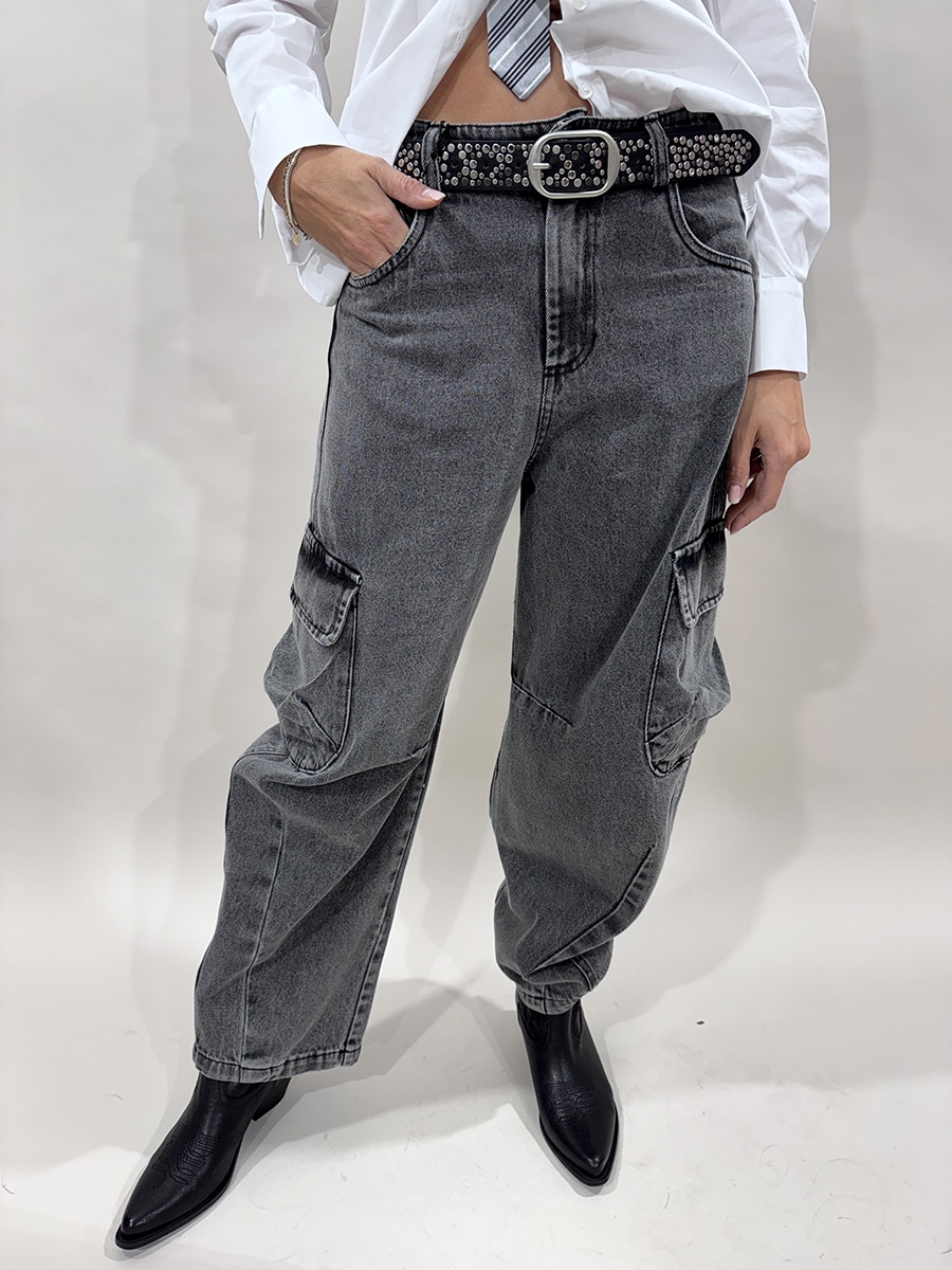 JEANS CARGO ART. W25P439 - TENSIONE IN