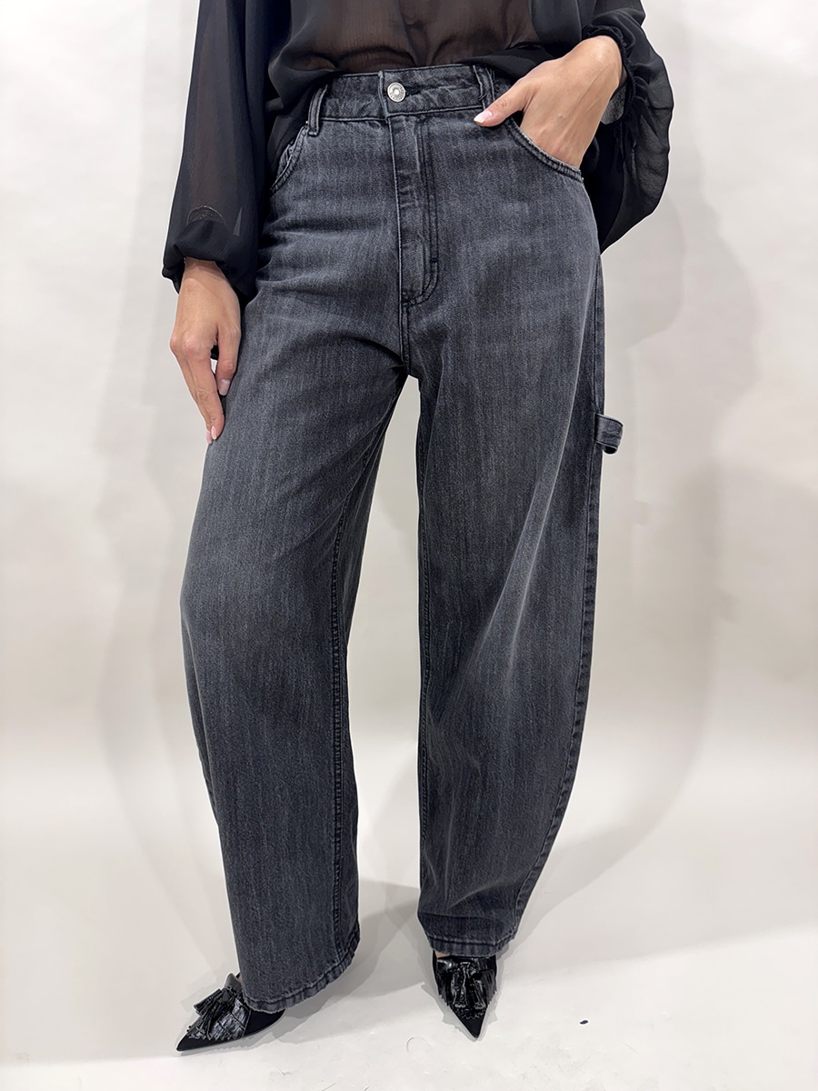 JEANS CARPENTER ART. WORK-NOIR - TENSIONE IN