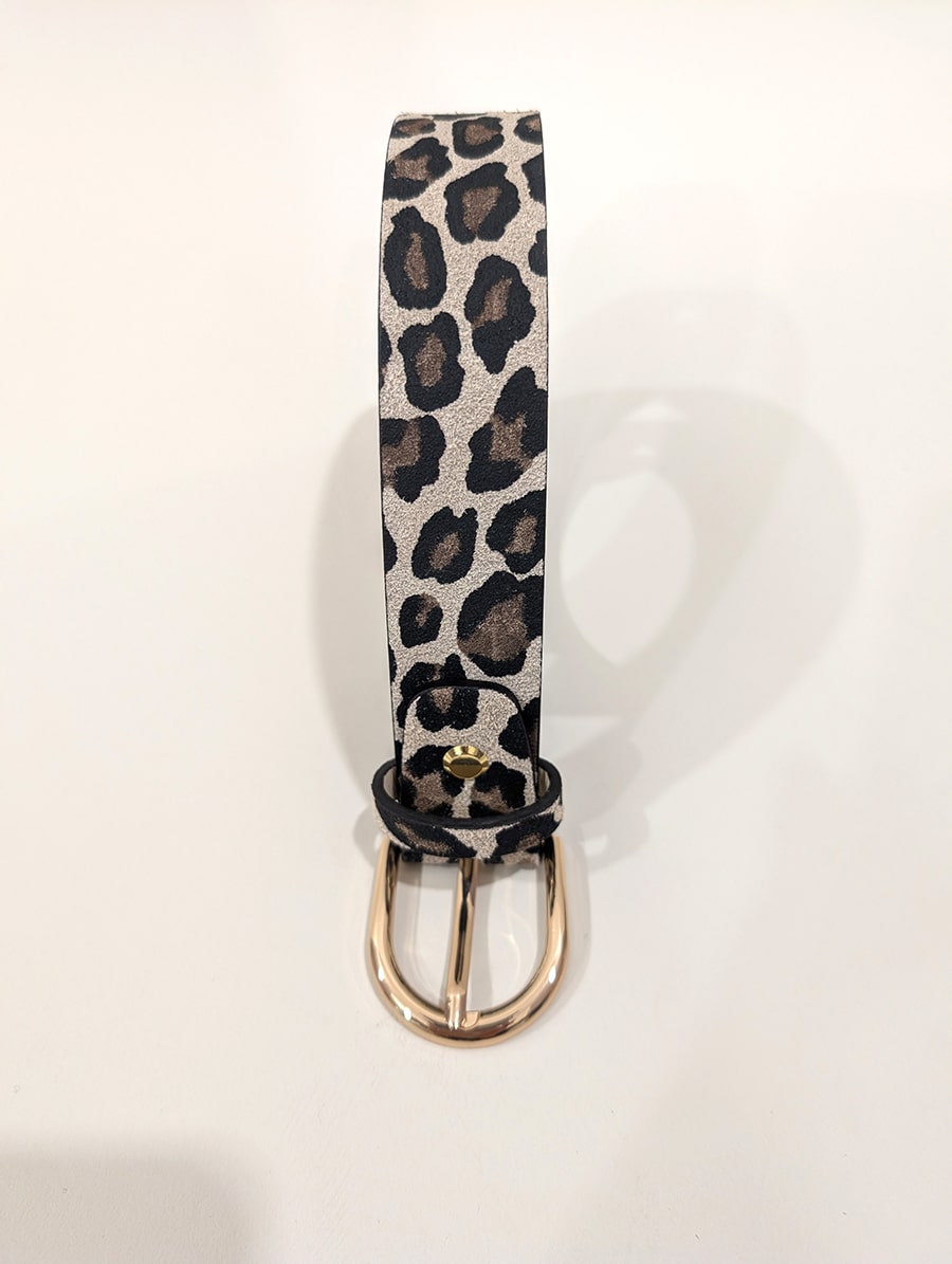 CINTURA IN STAMPA COW ART. 6890R
