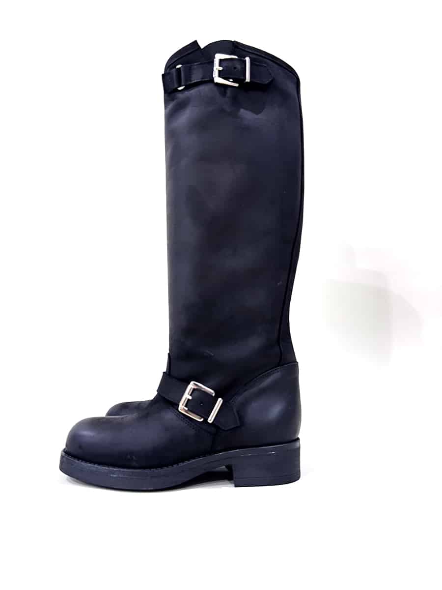 BIKER IN PELLE NERO ART. ST2020SUL - 39