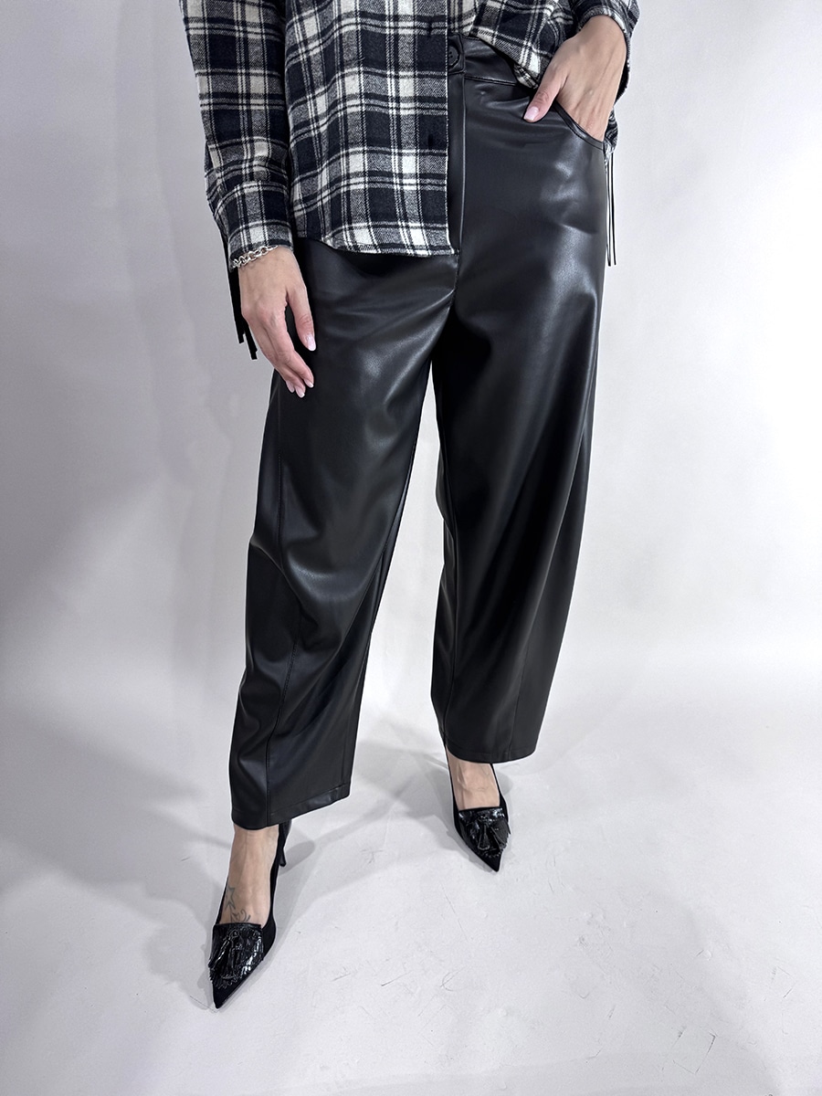 PANTALONE ECOPELLE BALOON ART. 26P573 - TENSIONE IN