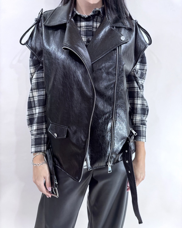 CHIODO IN ECOPELLE ART. 26D862 - MOTEL