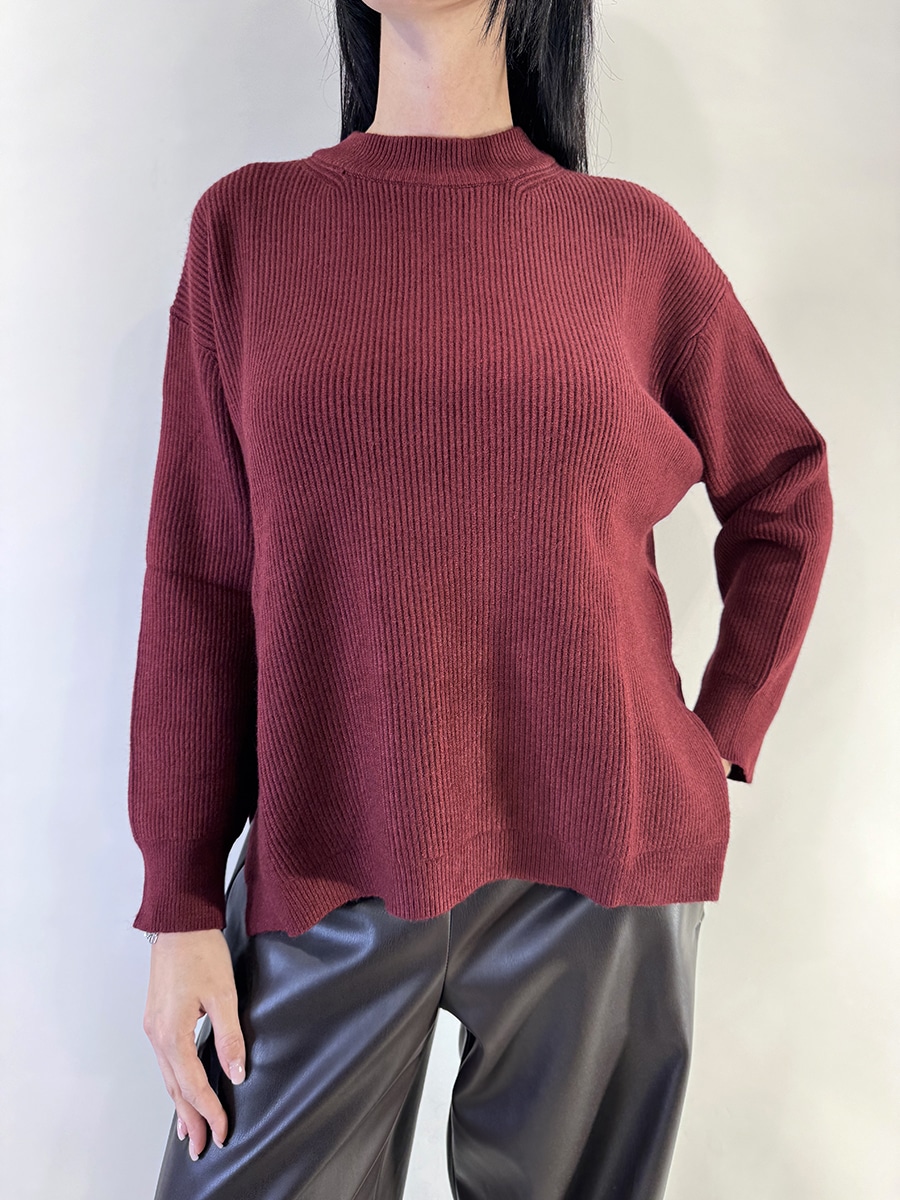 MAGLIA ART. M223Y102X - DIXIE - BORDEAUX