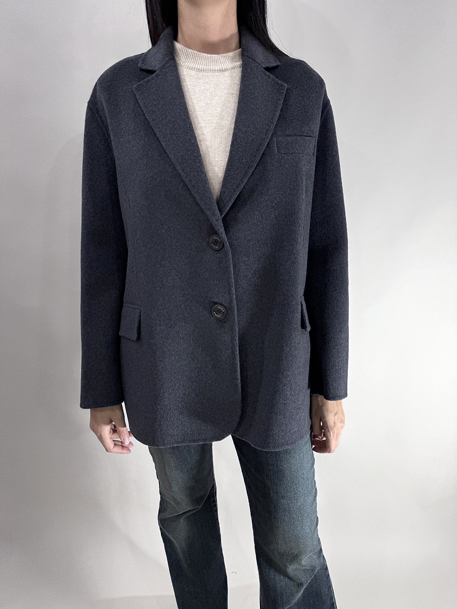 GIACCA OVER ART. TF0005-VICOLO - GRIGIO ANTRACITE, M