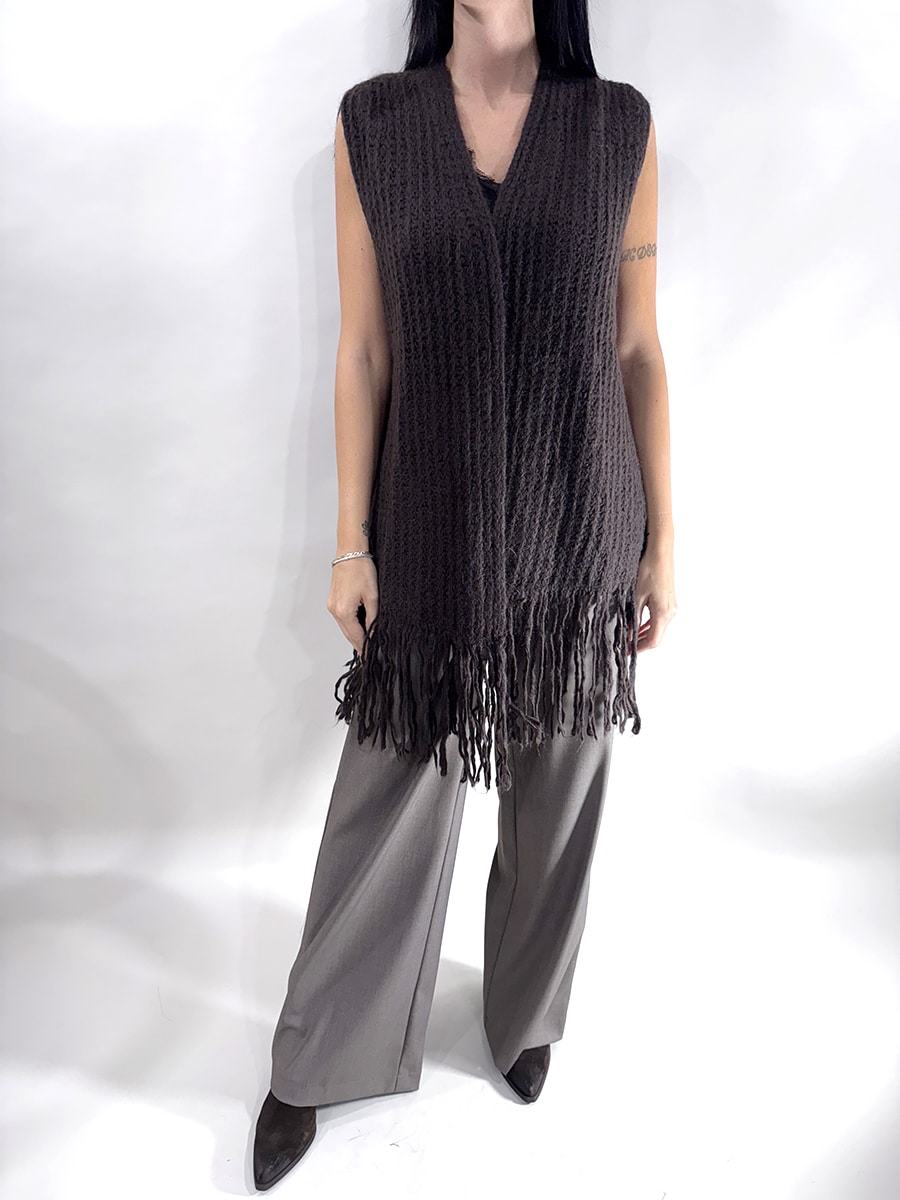 GILET FRANGE ART. F01O0656-MH550