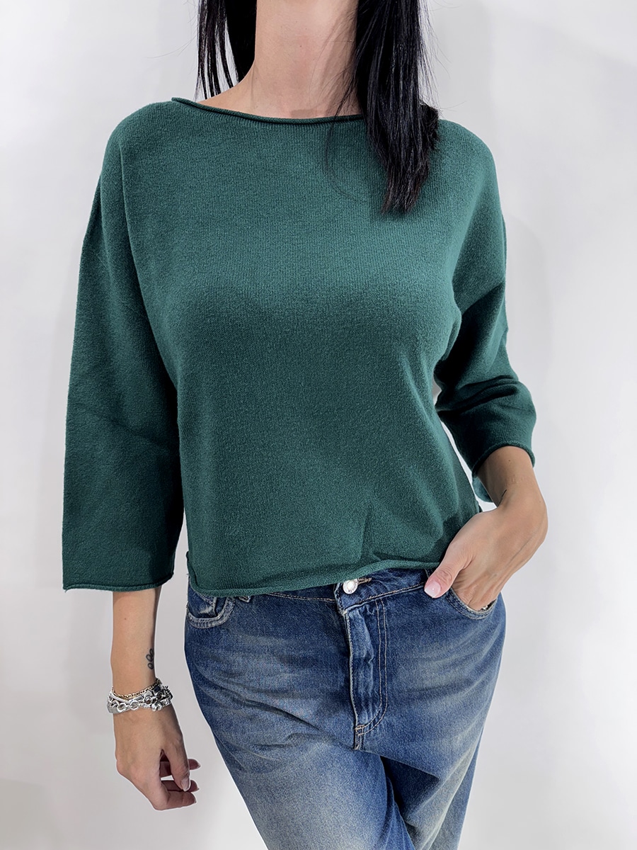 MAGLIA ART. IT1174AI25 - tensione in - VERDE