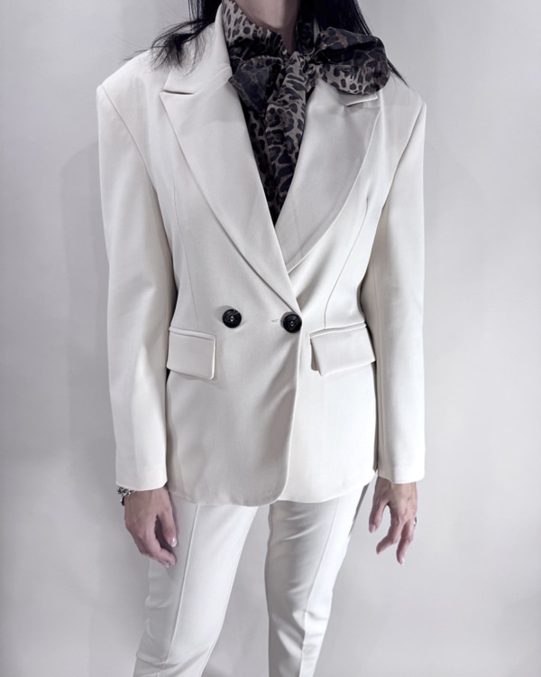 GIACCA DOPPIO PETTO ART. 26B940 -MOTEL - MORO, M