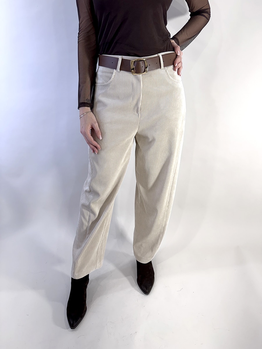 PANTALONE IN VELLUTO MILLERIGHE ART. M09596 - SUSY MIX