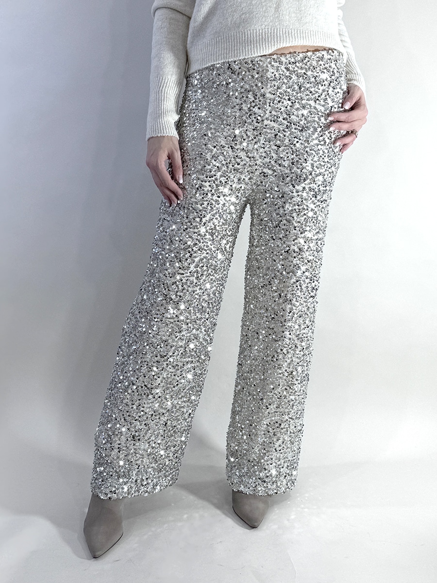 PANTALONE PAILLETTES ART. P50038AT - TENSIONE IN