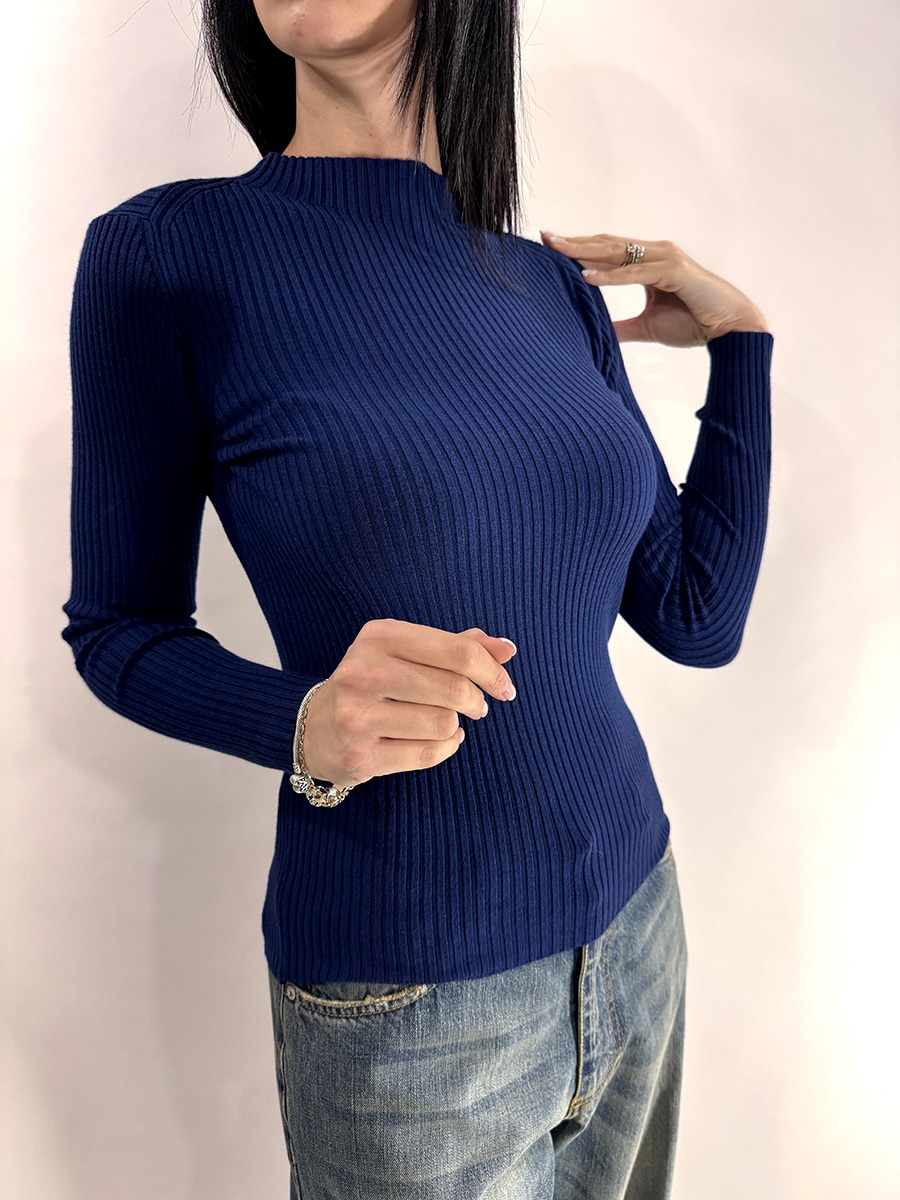 LUPETTO A COSTINE ART. 250902  - SUSY MIX - Blu