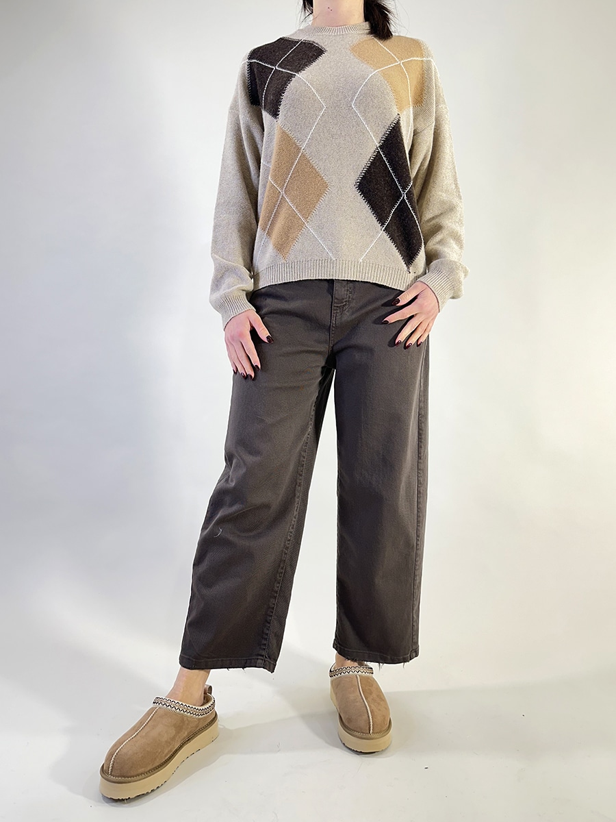 PANTALONE DRILL RELAXED ART. BL262-535P - TENSIONE IN