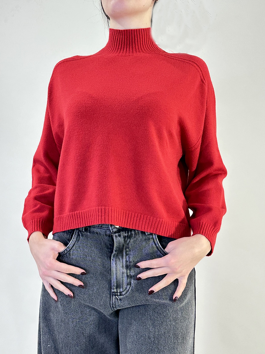 MAGLIA COLLO ALTO ART. IT1509AI25 - TENSIONE IN