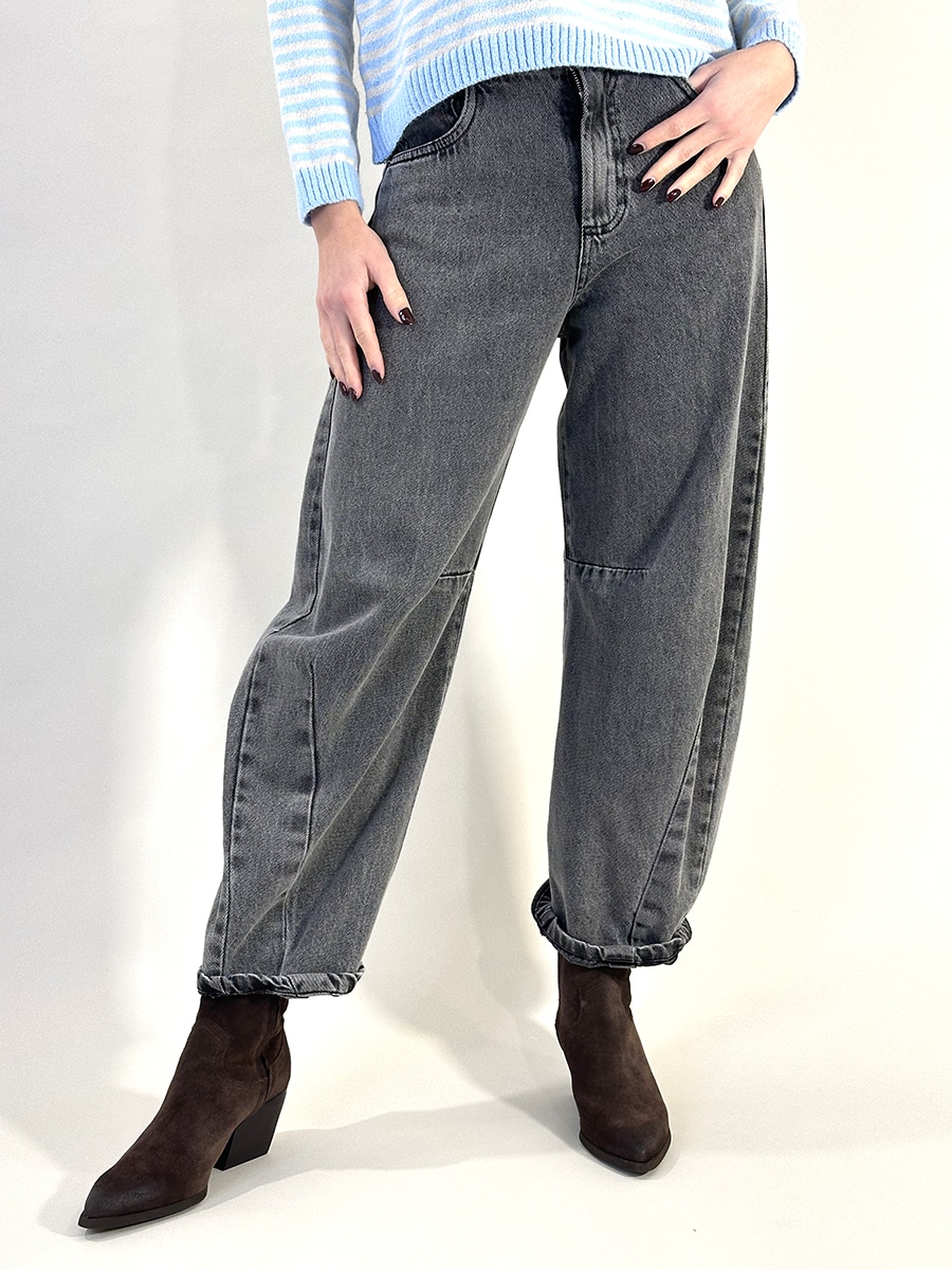 JEANS BARREL ART. W25P398 - TENSIONE IN