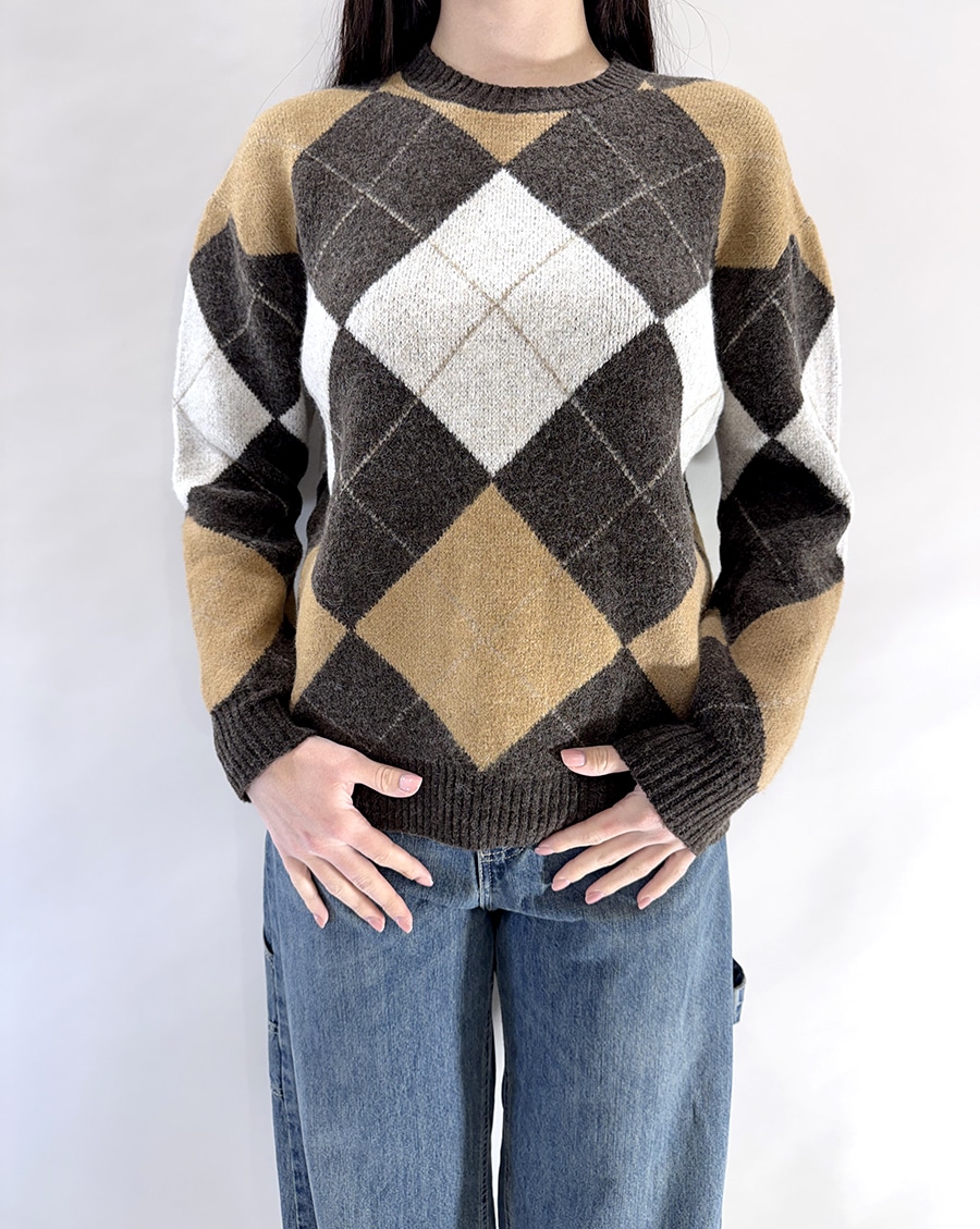 MAGLIONE GIROCOLLO ART. M92141-SUSY MIX