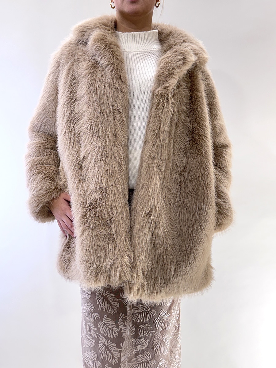 ECOFUR ART. CRISITNA  - PHILIA LOFT - BEIGE, M