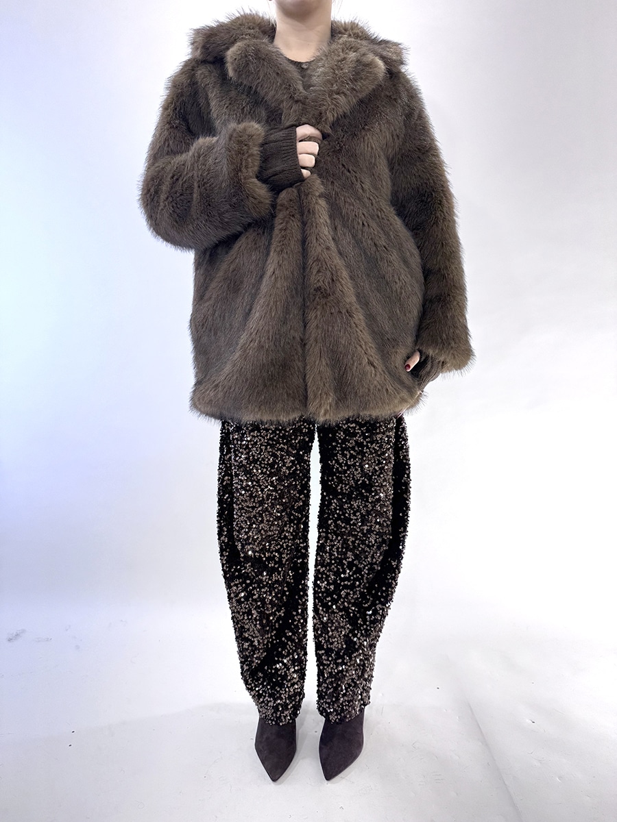 ECOFUR ART. CRISITNA  - PHILIA LOFT - MORO, M