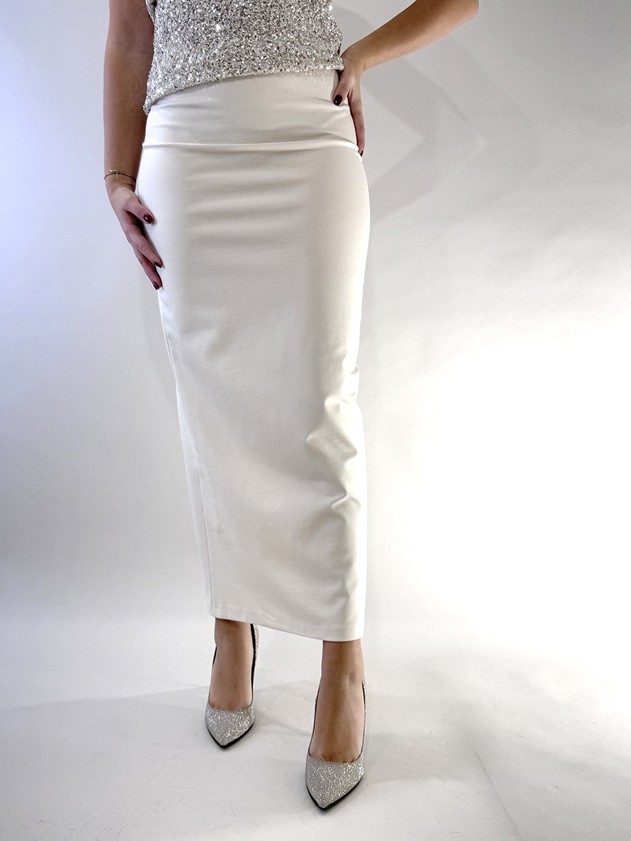 GONNA MATITA PUNTO MILANO ART. 26G1204 - TENSIONE IN - PANNA, S