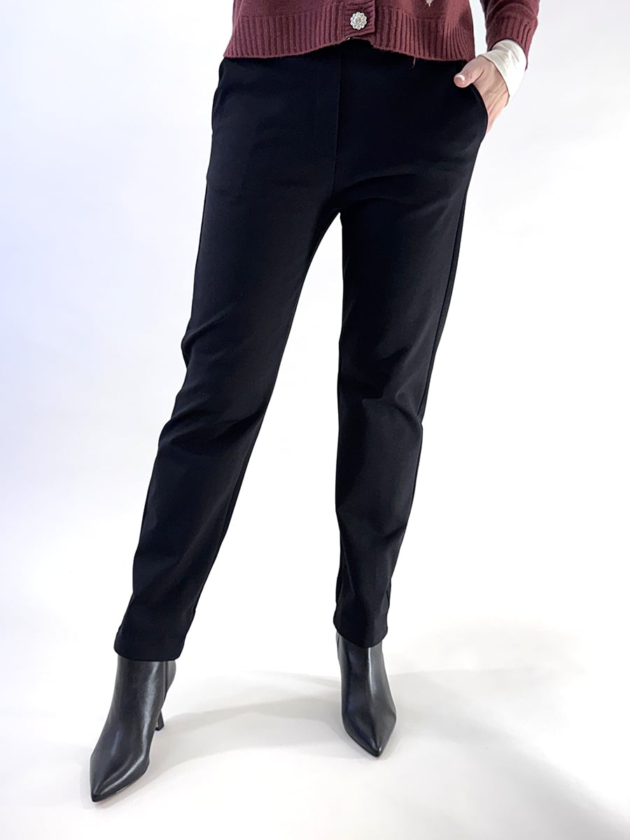 PANTALONE SIGARETTA ART. 59458P - SUSY MIX - NERO, S