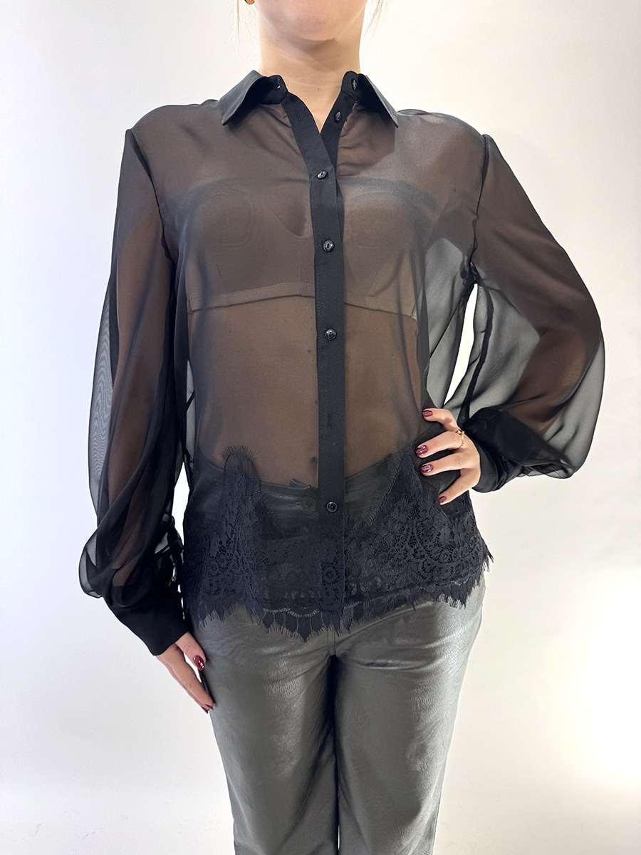 CAMICIA IN PIZZO ART. S01E1058 - C50360PH - PHILIA LOFT - S