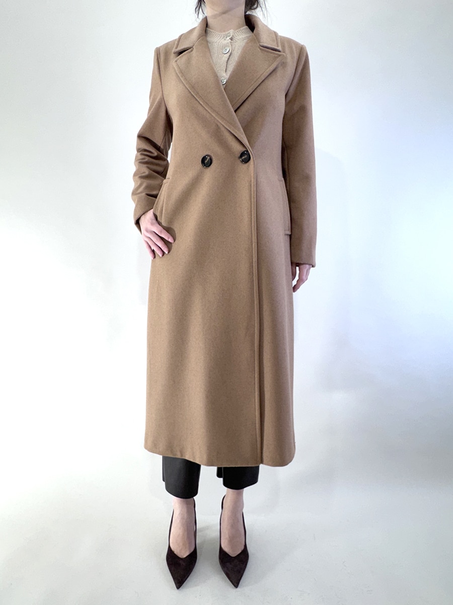 CAPPOTTO LUNGO ART. CP48S-AI25 - MOTEL - CAMEL, M