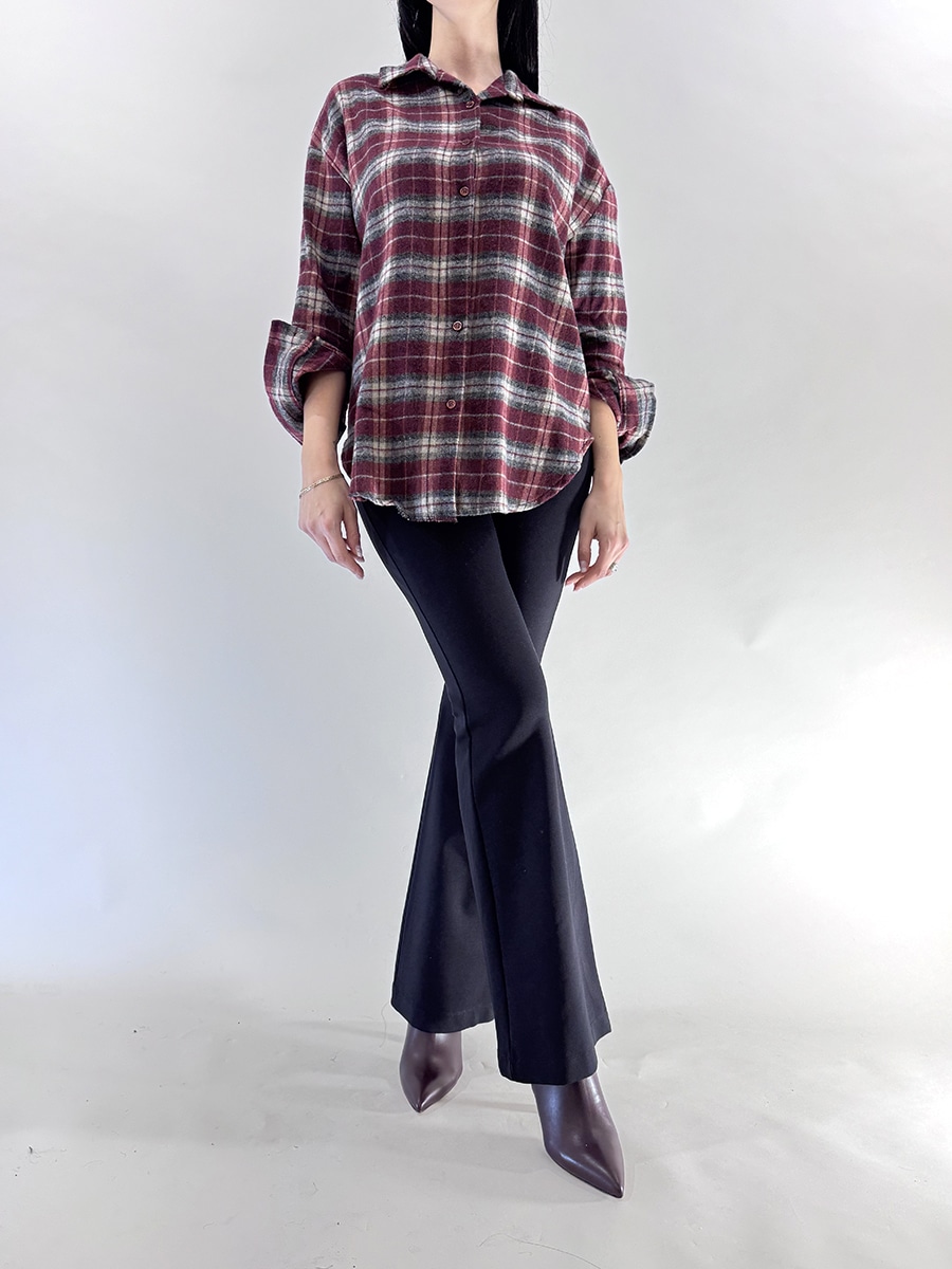 CAMICIA CHECK IN FLANELLA A QUADRI ART. 48982 - SUSY MIX