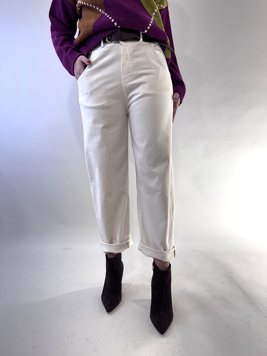 PANTALONE ART. PA5047/I25R - MOTEL - BURRO, XS