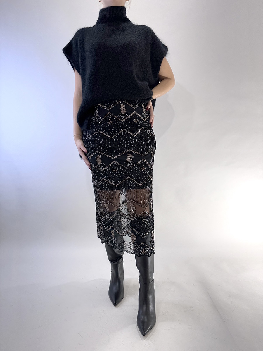 MAGLIA COLLO ALTO ART. C01L1006-25047 - PHILIA LOFT