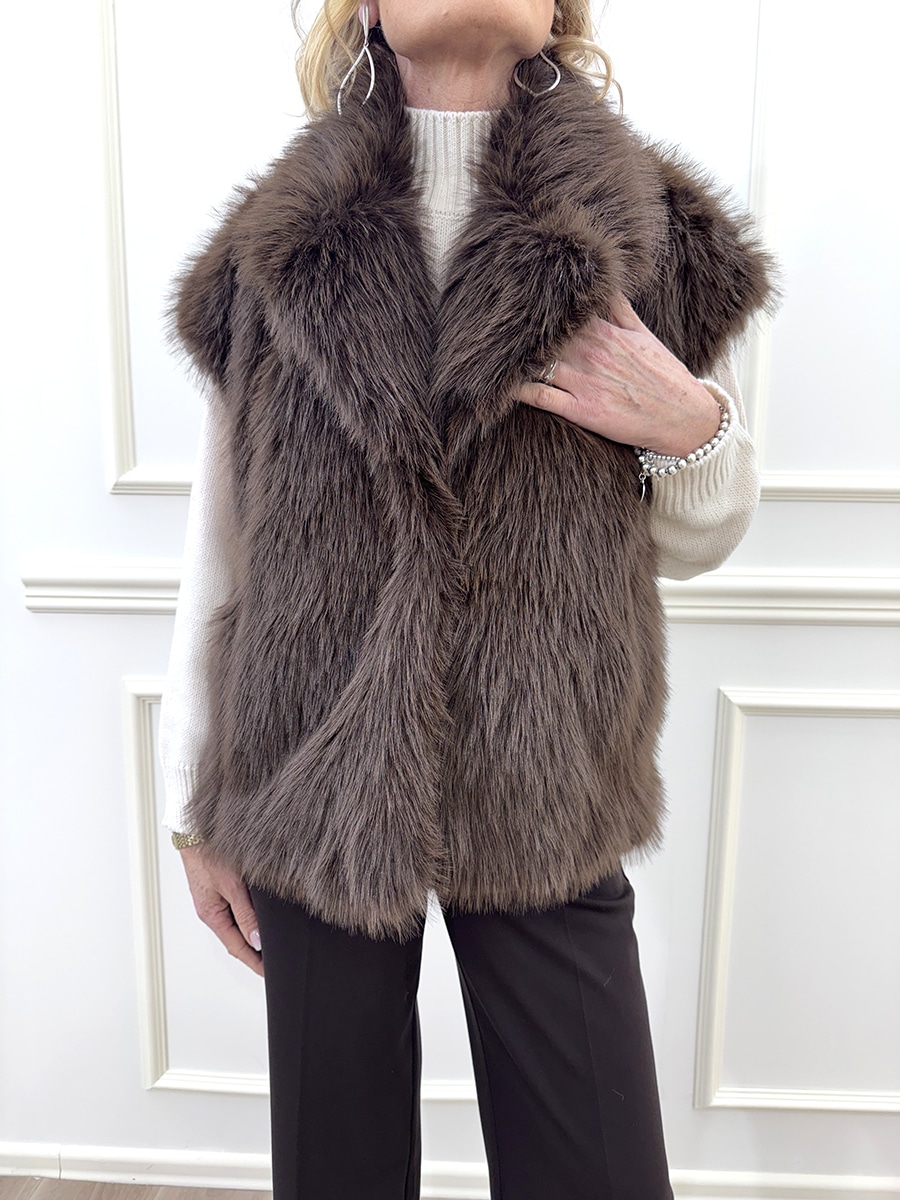 GILET ECOFUR ART. 225080-1L - MOTEL - S