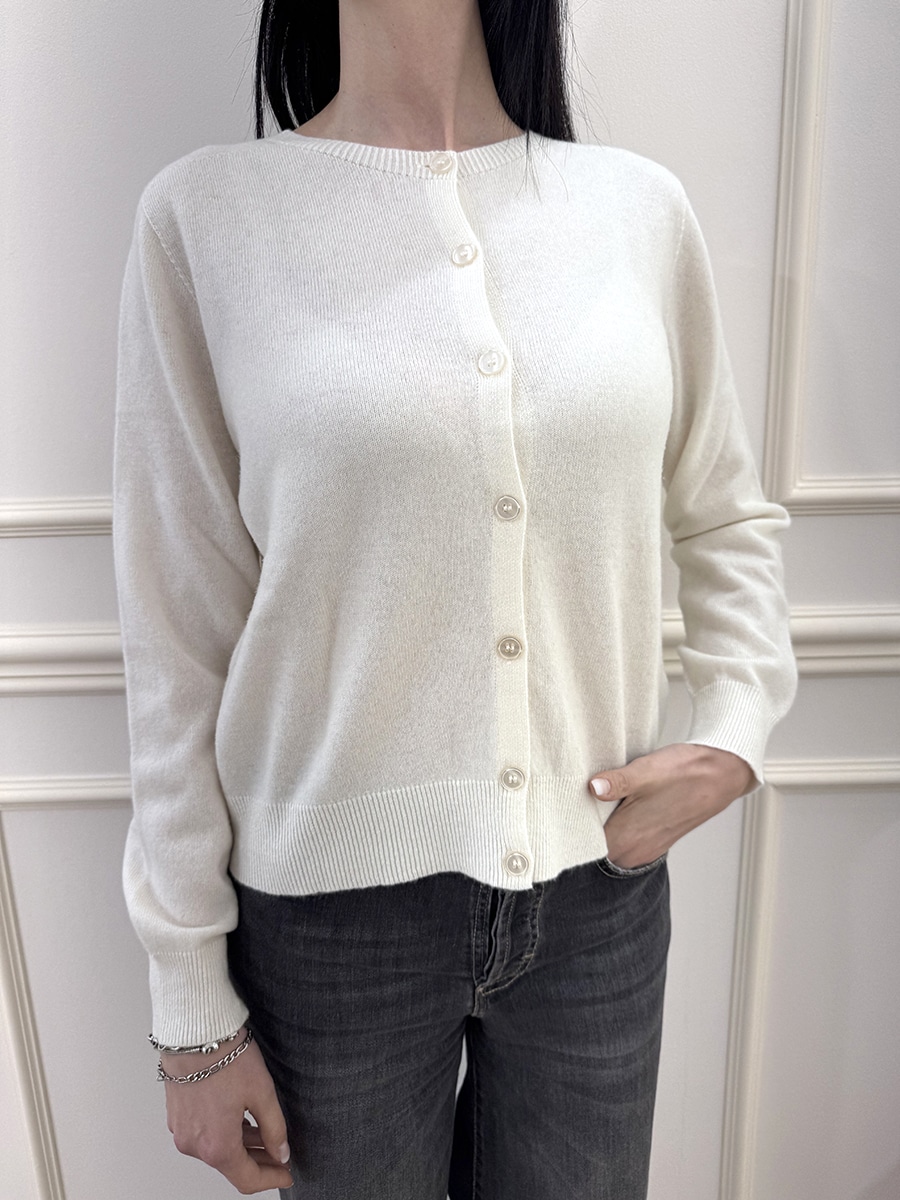 CARDIGAN ART. I25/WL145 - MOTEL - PANNA