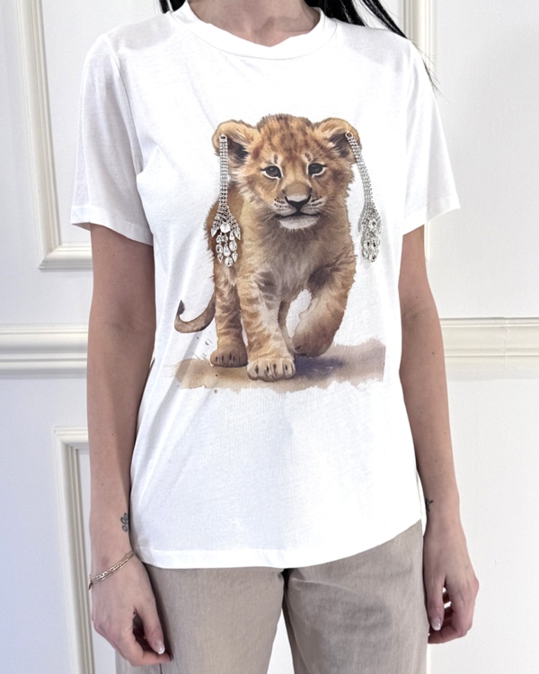 T-SHIRT LEONCINO ART. 38591 - TENSIONE IN