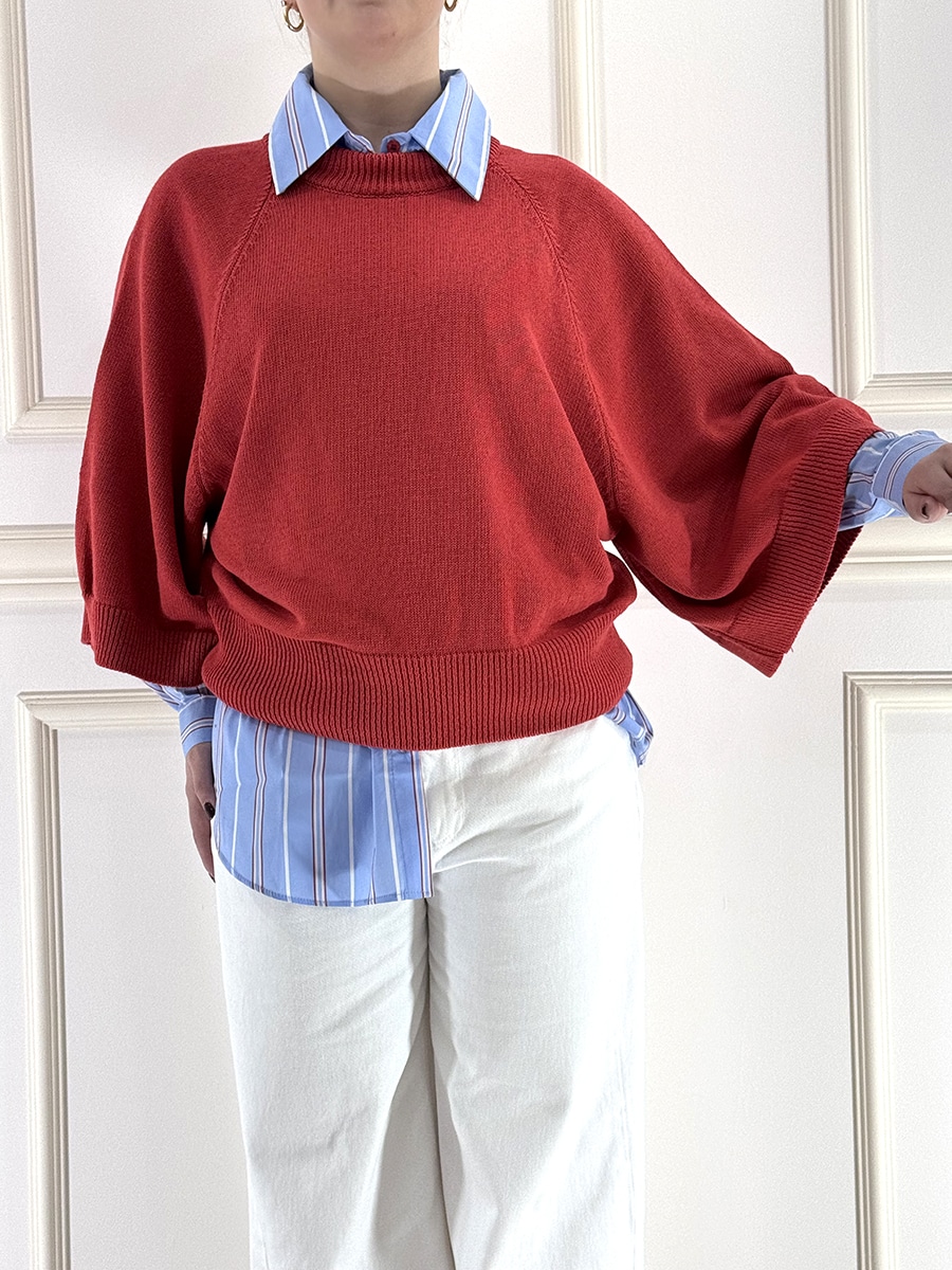 MAGLIA AMPIA GIROCOLLO ART. 11283 - SUSY MIX