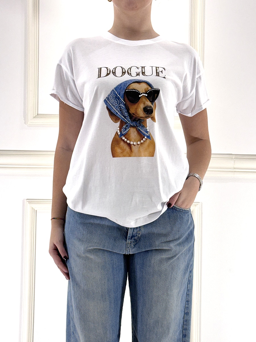 T-SHIRT CANE ART. 26M3791- MOTEL