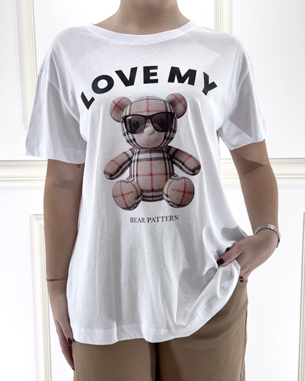 T-SHIRT ORSETTO ART. M2563 - TP - S533M- MOTEL