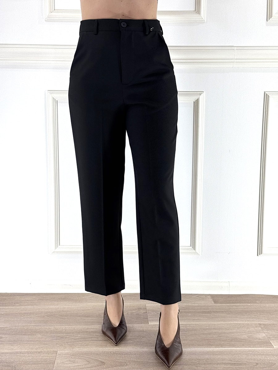 PANTALONE A SIGARETTA ART. M01N0076-08655 - PHILIA LOFT - NERO, XS