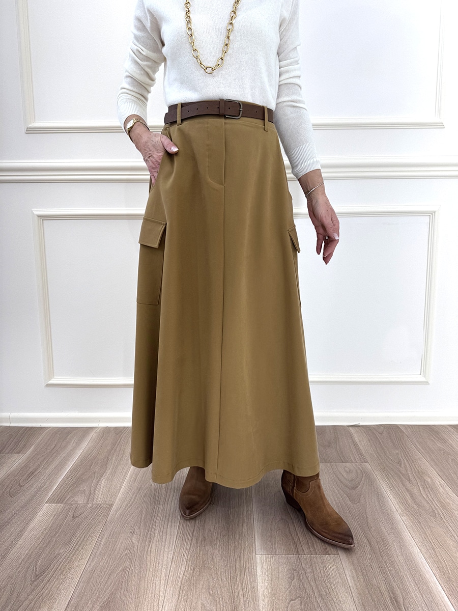 GONNA CARGO SVASATA ART. AI25-5056 - TENSIONE IN