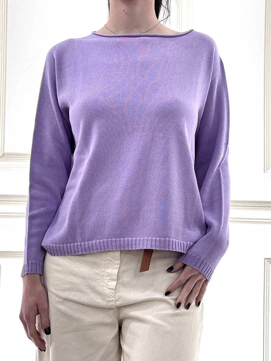 MAGLIA RASATA ART. 61042 - SUSY MIX - LILLA