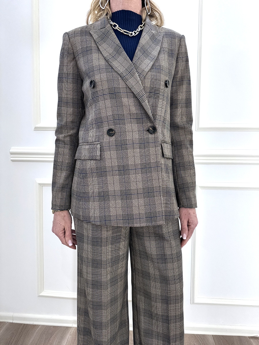 GIACCA DOPPIOPETTO PRINCIPE DI GALLES ART. GH98M - AI25  - TENSIONE IN