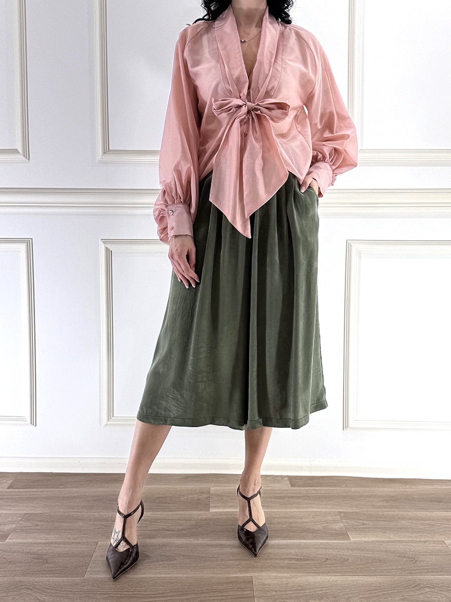 CAMICIA CON FIOCCO ART. TAB0533  - VICOLO