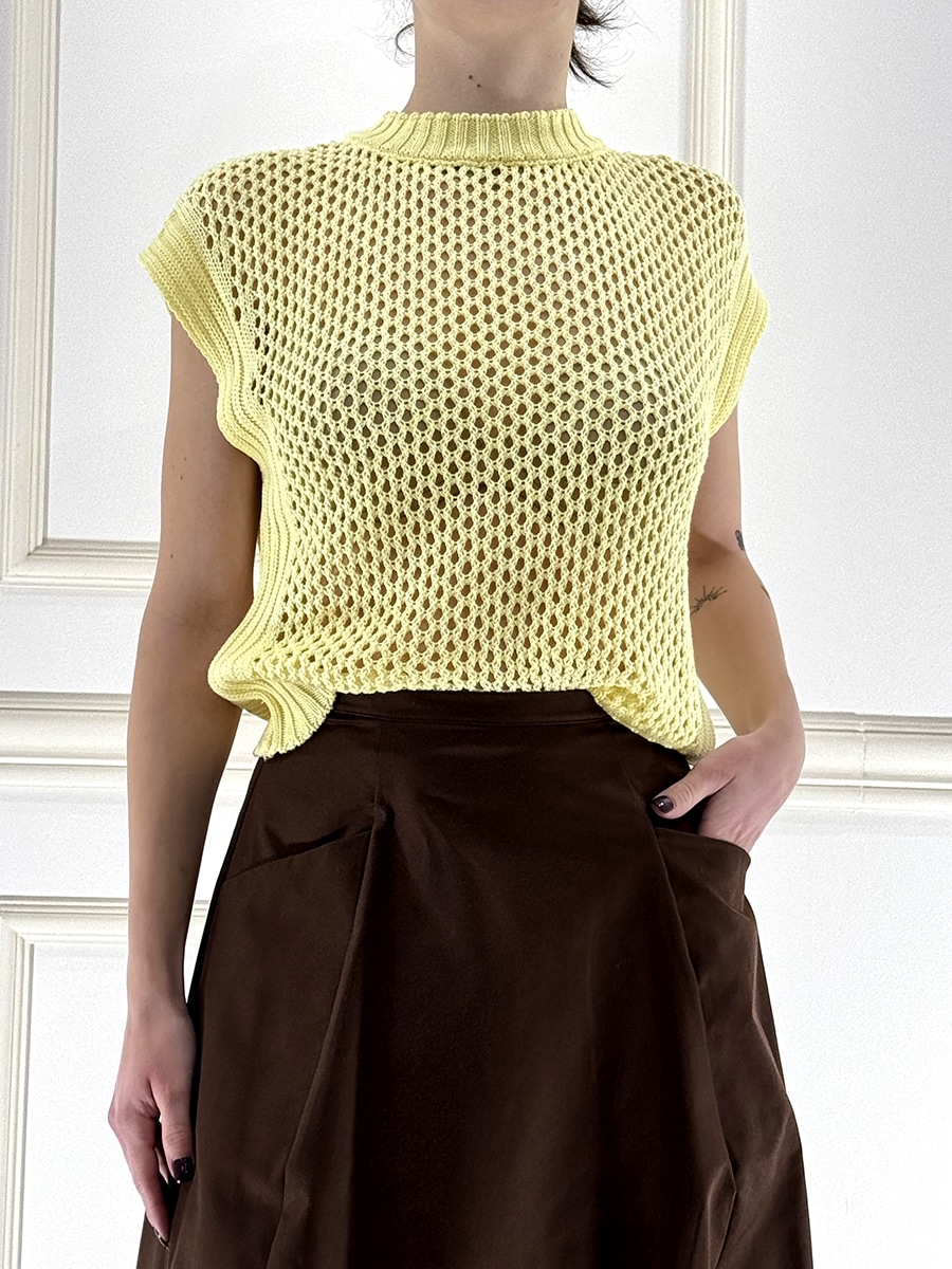 MAGLIA GIROCOLLO TRAFORATA ART. 61137- SUSY MIX