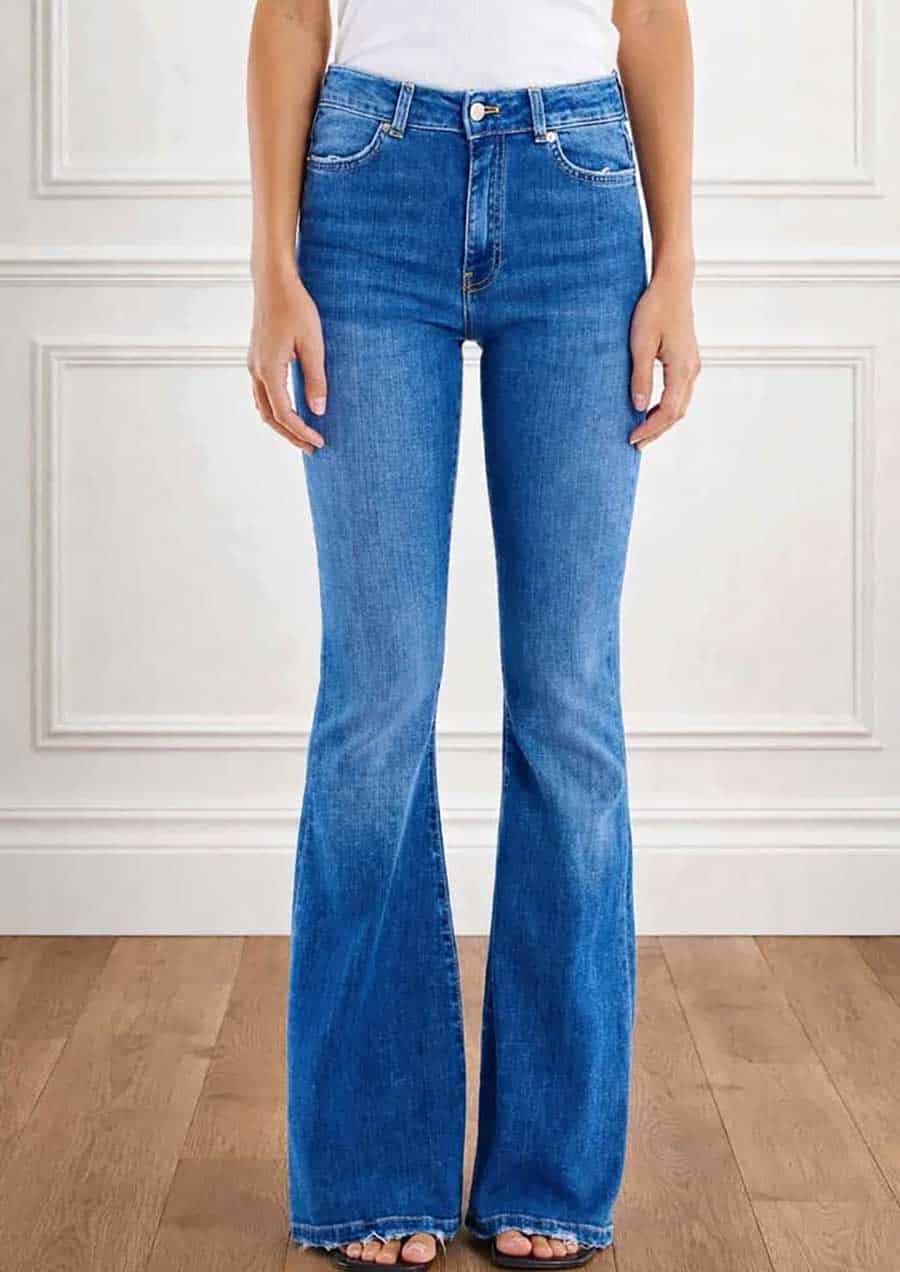 JEANS GISELE FLAIRE  - VICOLO