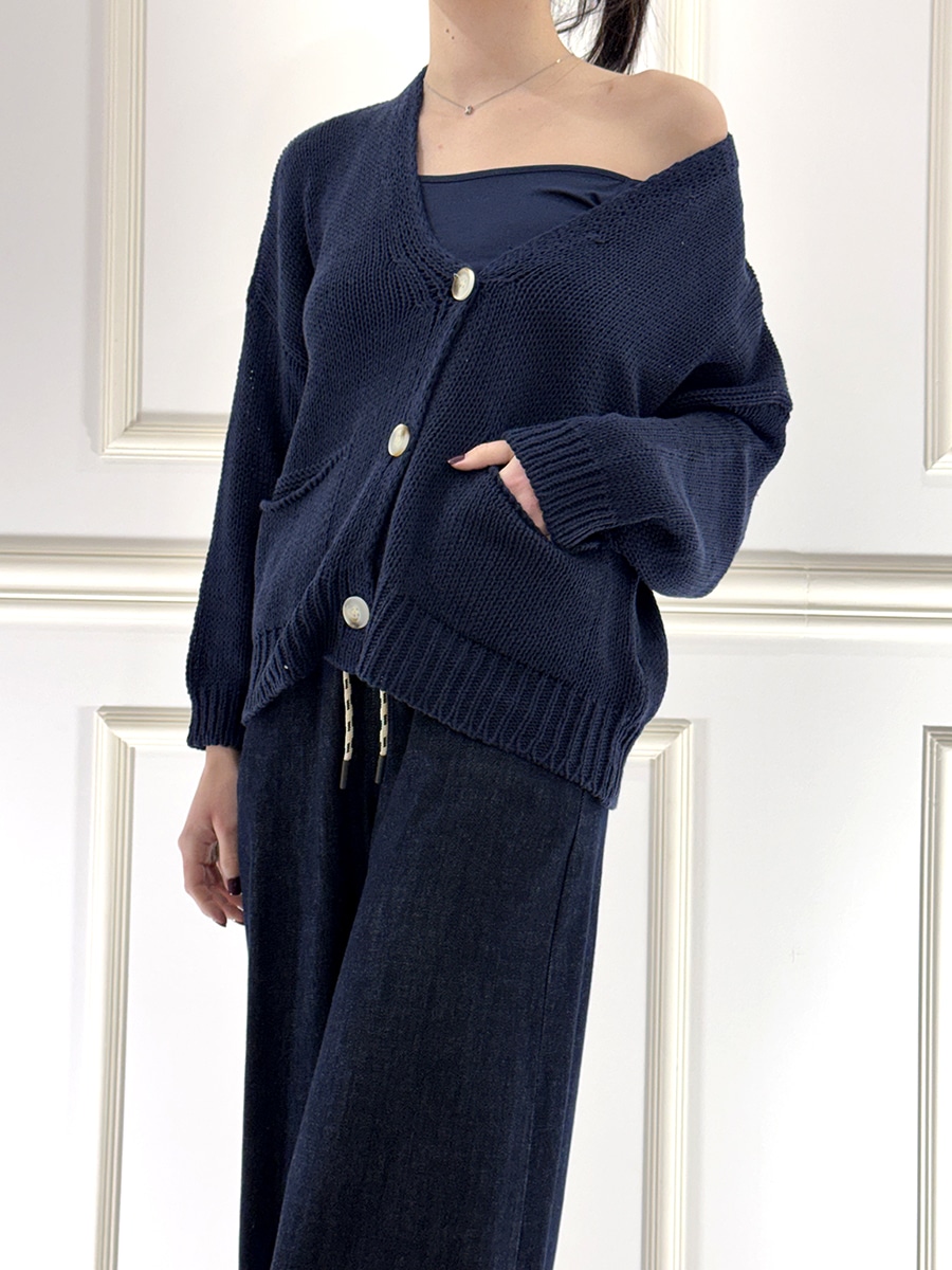 CARDIGAN CON TASCHE ART. W26069  - SUSY MIX