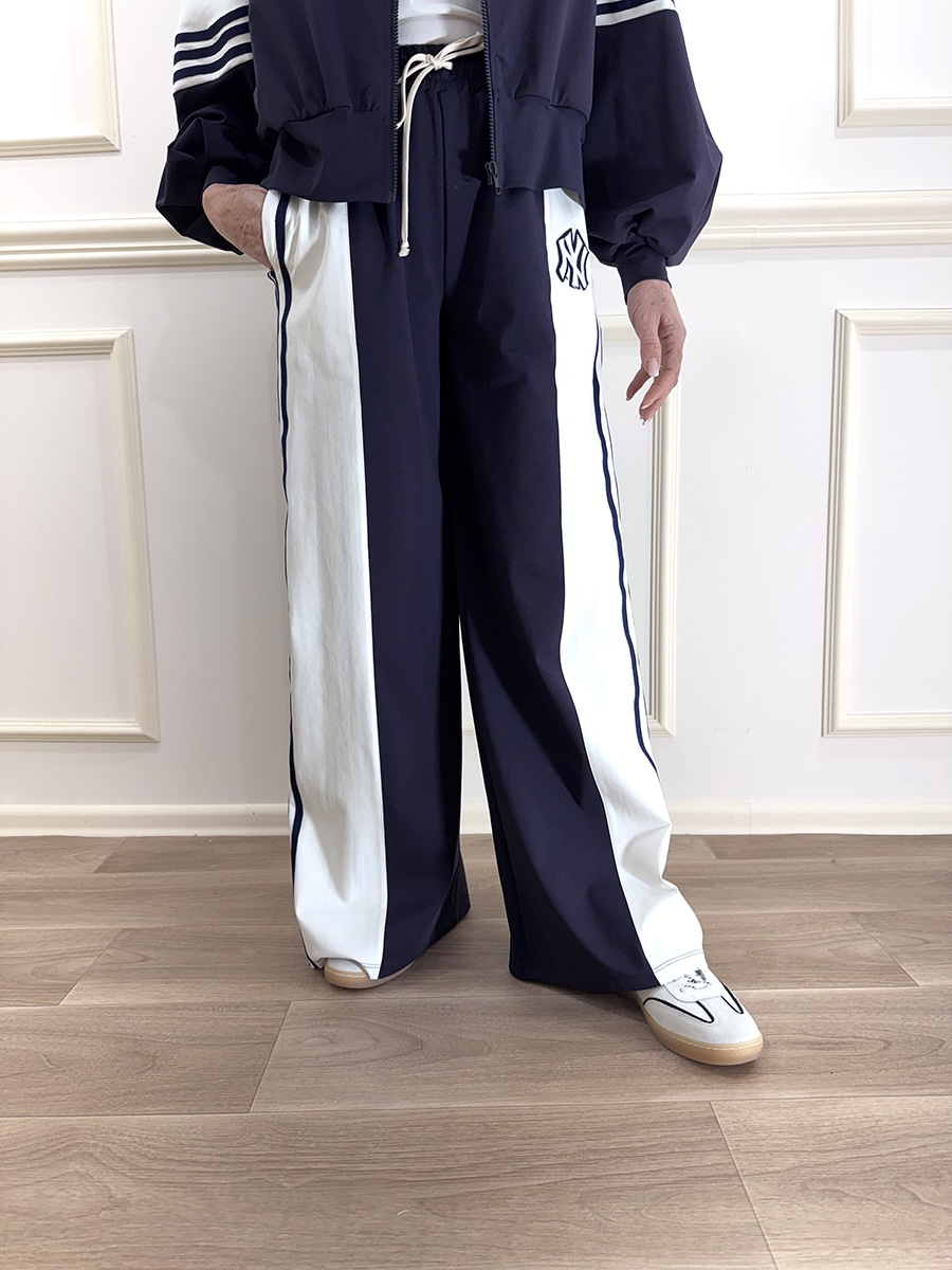 PANTALONE GINNICO BICOLOR ART. 38816G - MOTEL - Blu, S